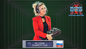 Alyona Minulina at the Looping Masters World Championship 2019