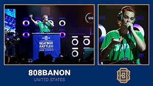 808Banon at the Loop Station World Championship 2023