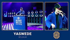 Yaswede at the Loop Station World Championship 2023