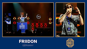 Friidon at the Loop Station World Championship 2023